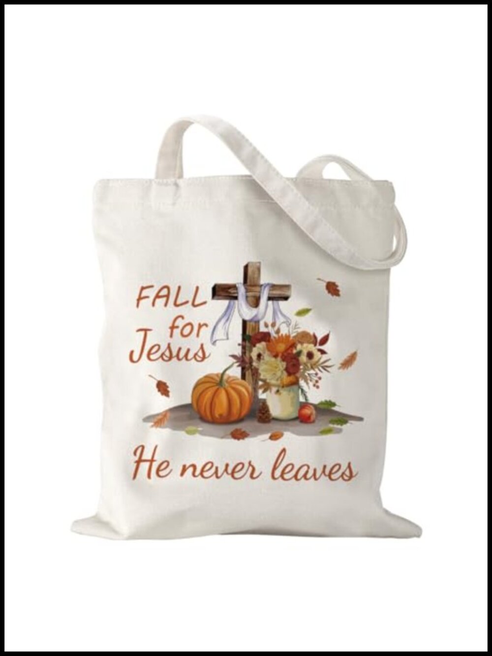 Canvas Tote Bag Reusable Grocery Shoulder Bag for Women